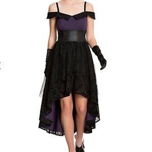 NWT Disney Villain Prom Dress from Hot Topic